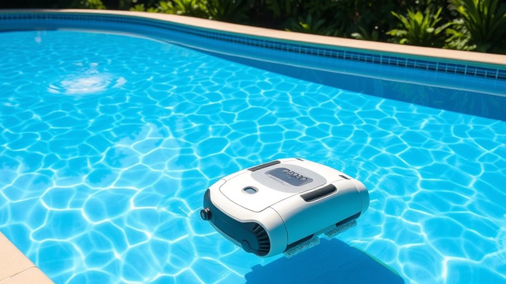 consistent automatic pool cleaning