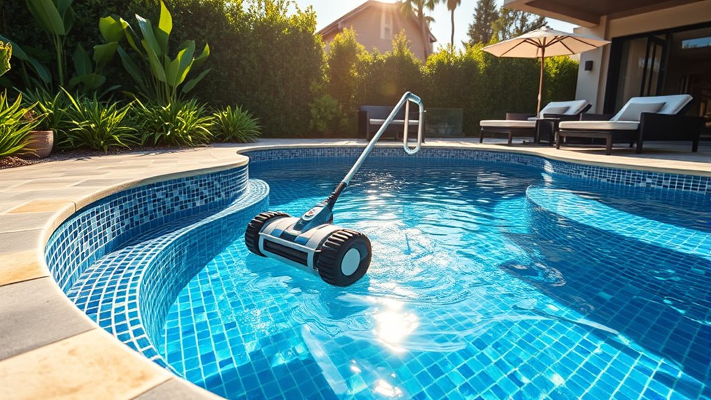 customizable pool cleaner features