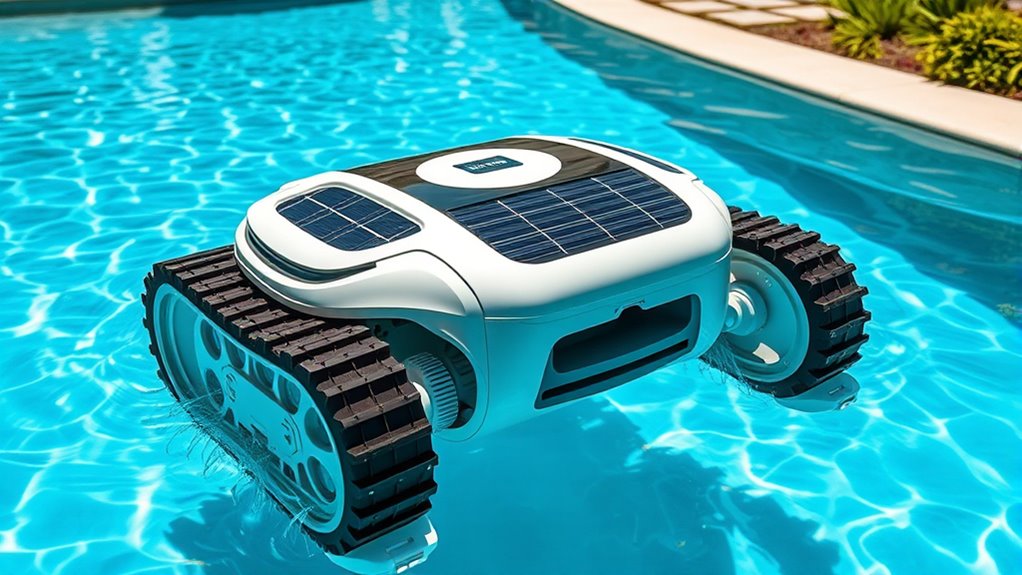 eco friendly solar pool cleaners