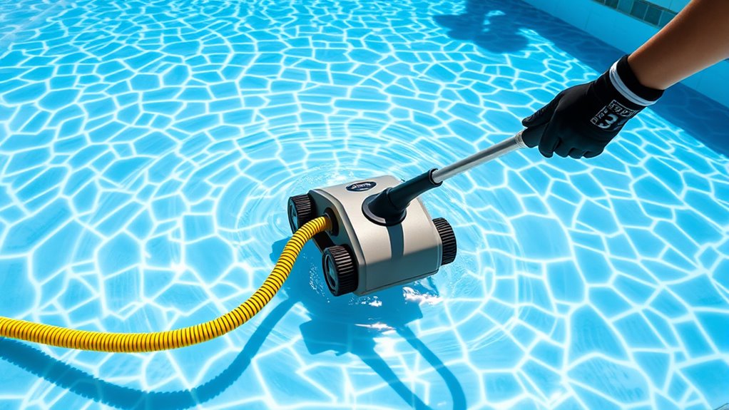 efficient easy pool cleaning
