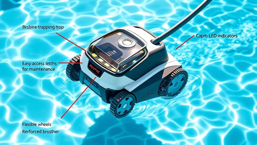 effortless pool cleaner maintenance