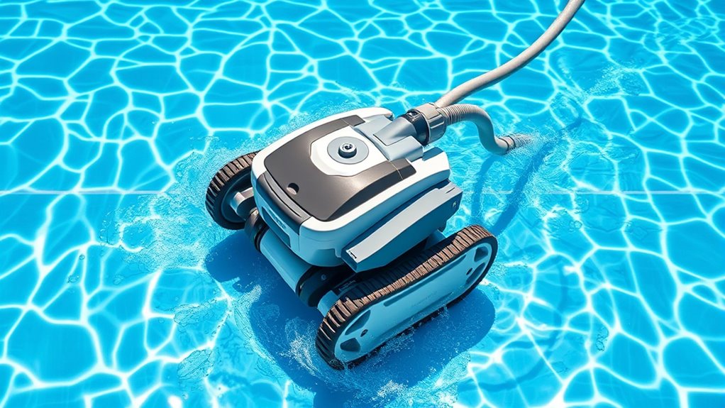 key pressure pool cleaner features