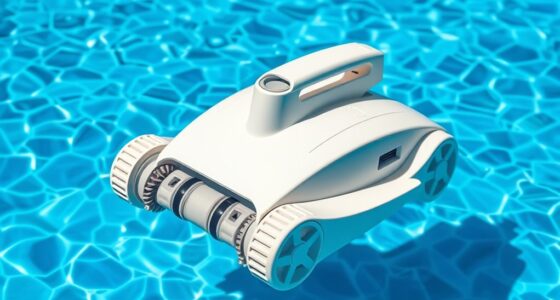 key suction pool cleaner features