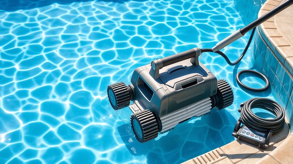 maintain clean balanced water