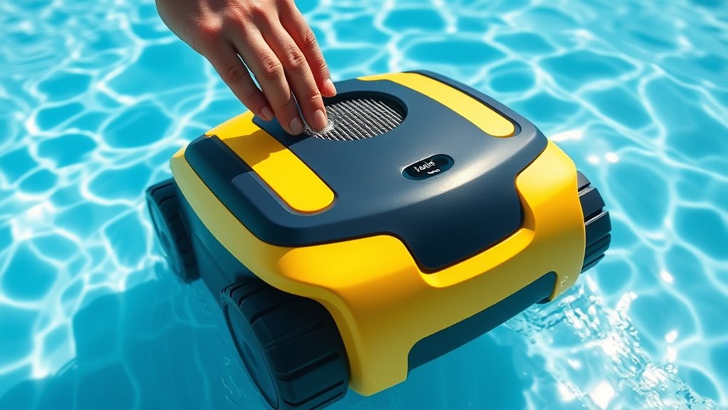 maintain pressure pool cleaner