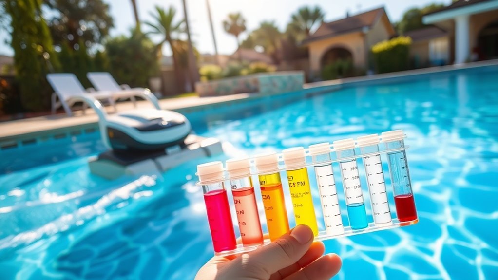 monitor and adjust water chemistry