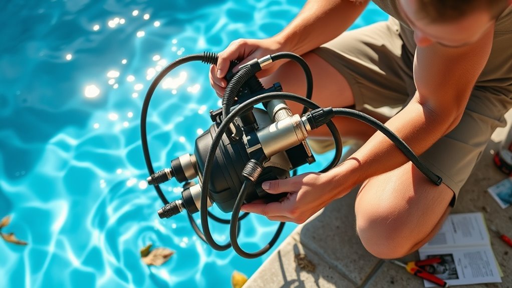 optimize pool cleaning routine