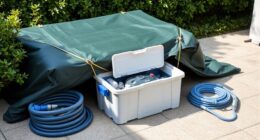 pool cleaner off season storage