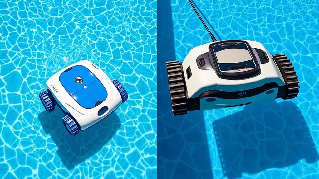 pool cleaner types comparison