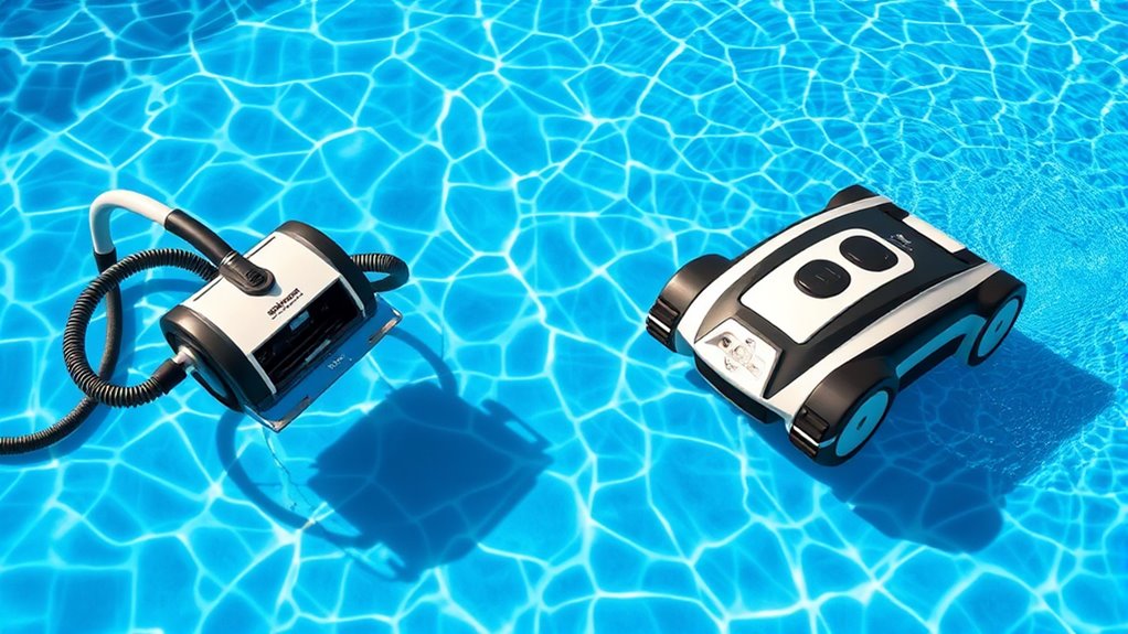 pool cleaning technology comparison