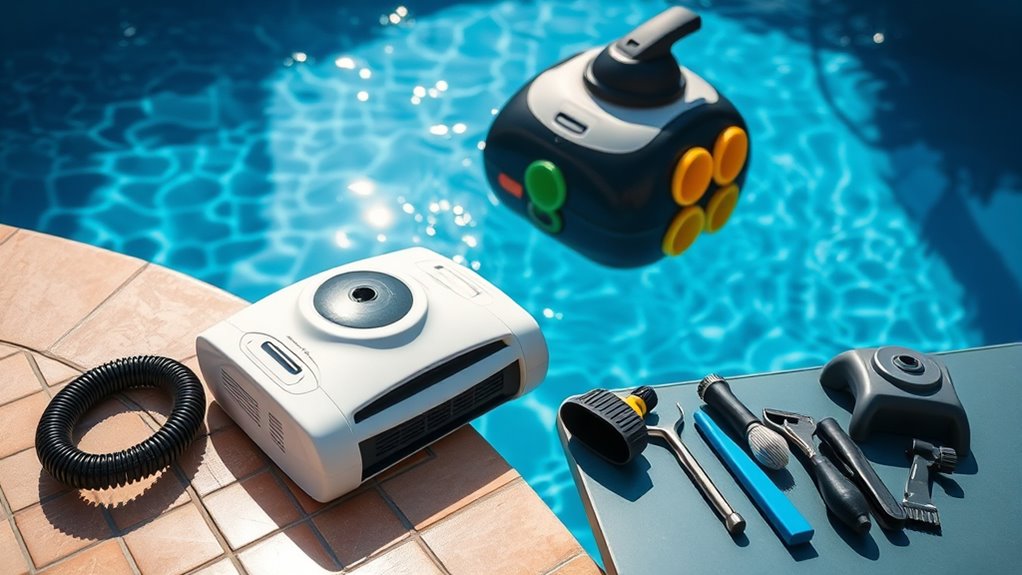 regular pool cleaner maintenance