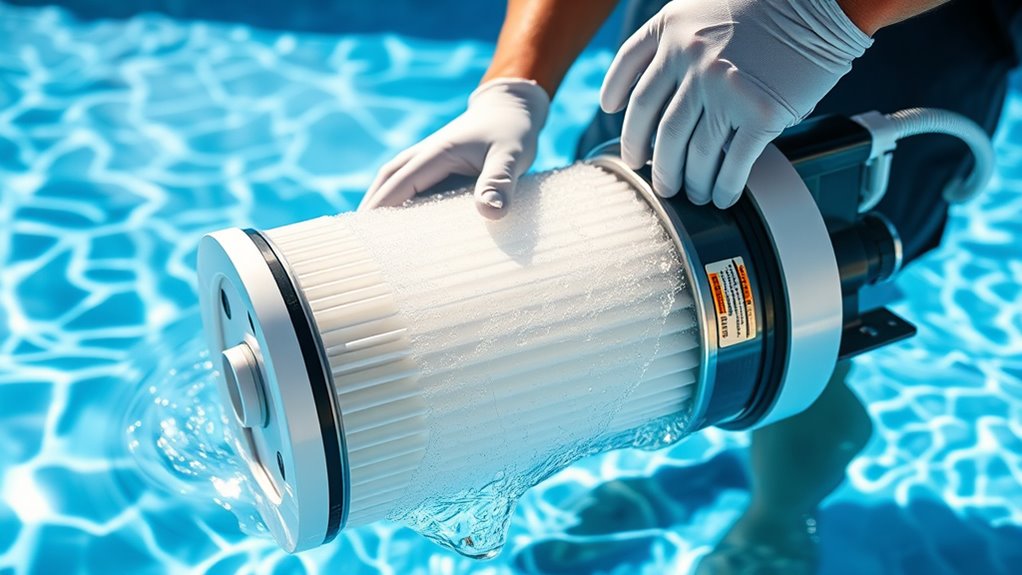 regularly clean and replace filters