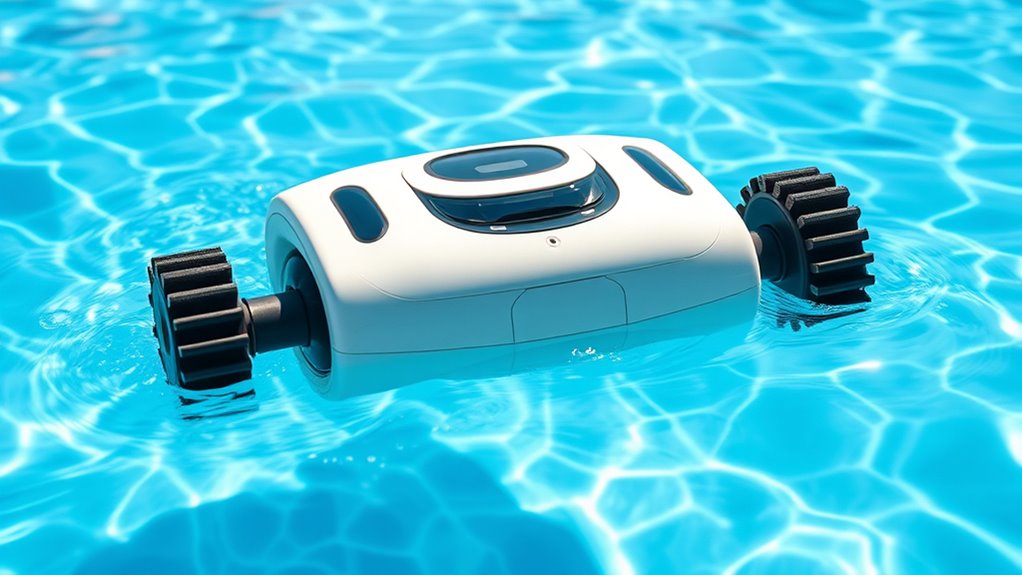 robotic cleaner brush mechanisms