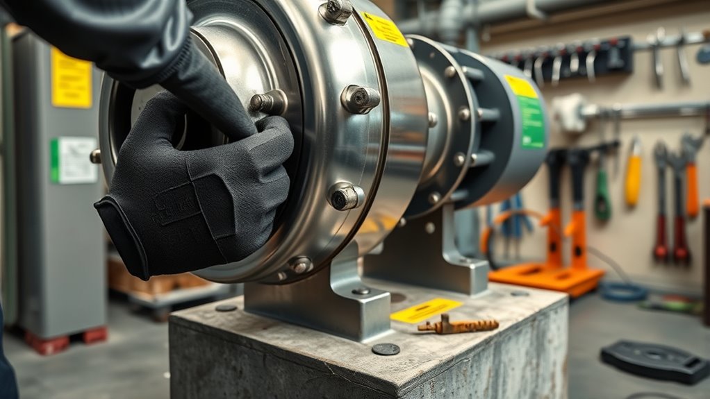 routine visual pump inspection