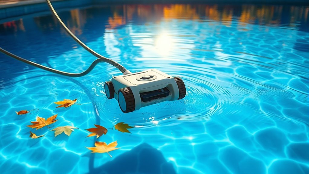 seasonal pool cleaning adjustments