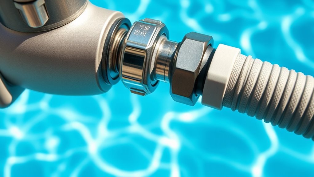 secure hoses and fittings