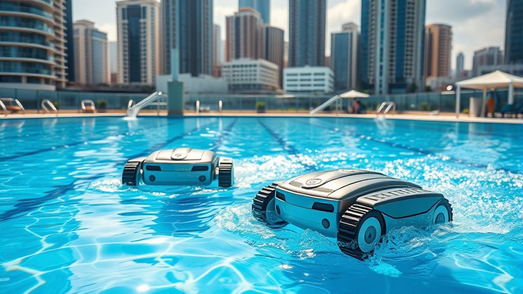 smart efficient pool cleaning