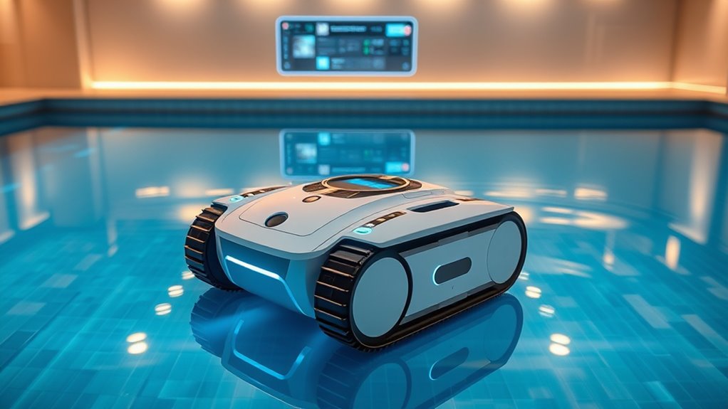 smart pool cleaner connectivity
