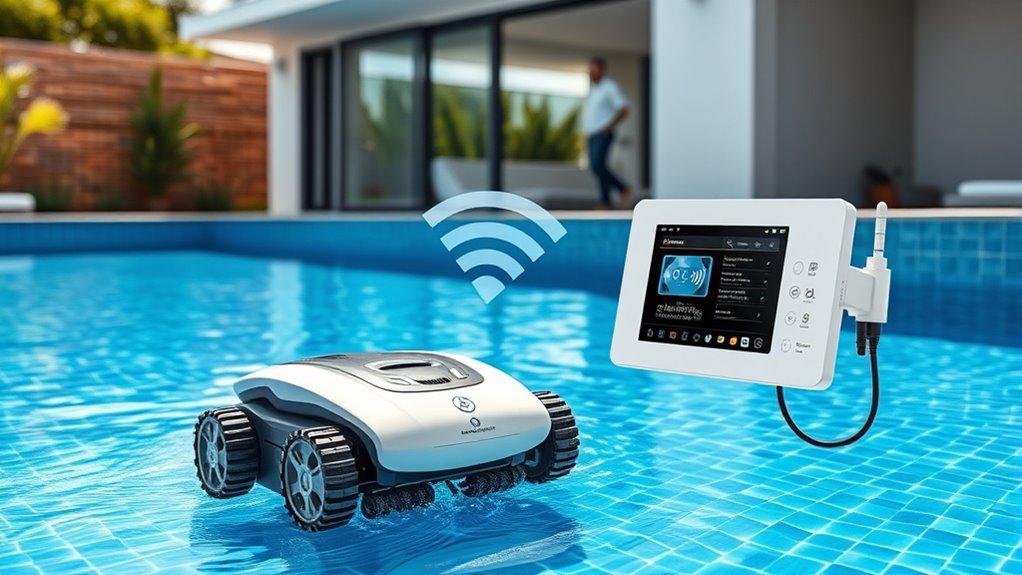 smart pool cleaner integration