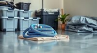 store pool cleaner properly