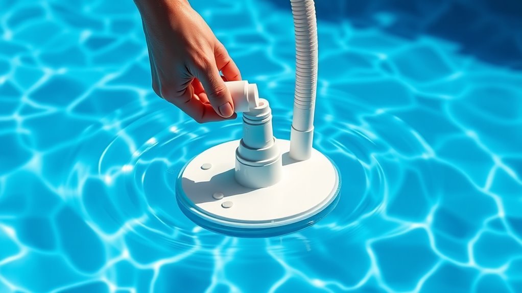 submerge position and straighten