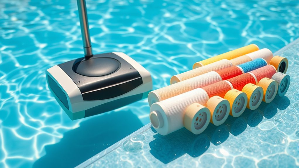 top pool cleaner filters
