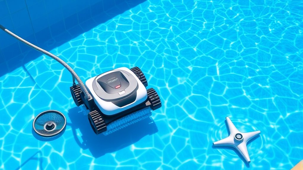 versatile pool cleaning equipment