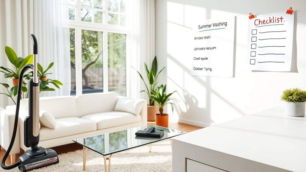 august home cleaning checklist