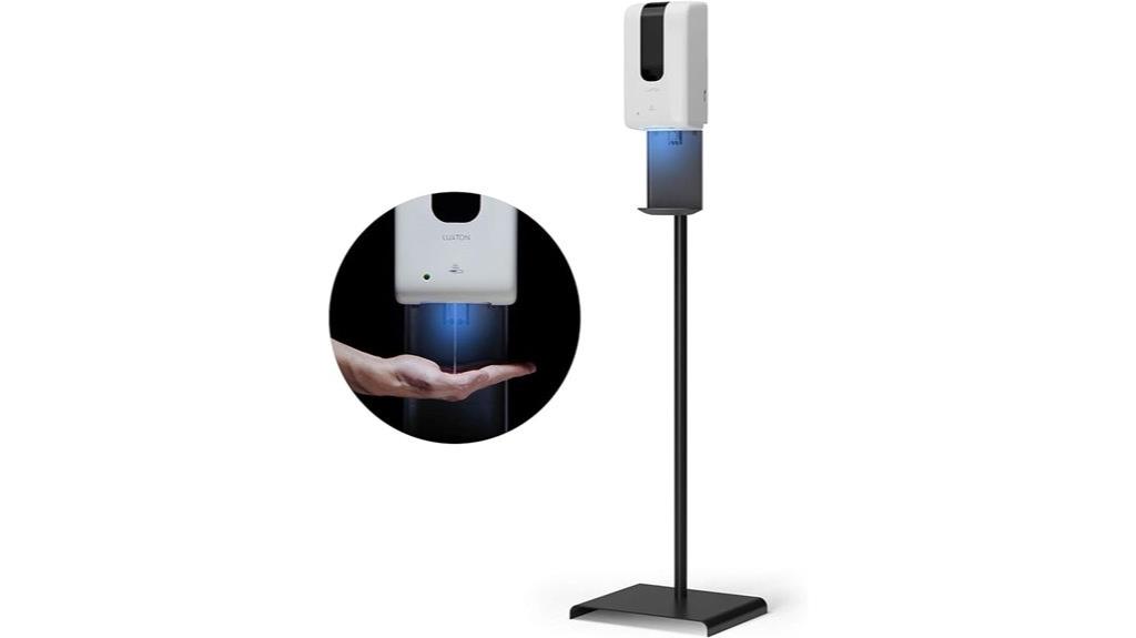 automatic sanitizer dispenser stand