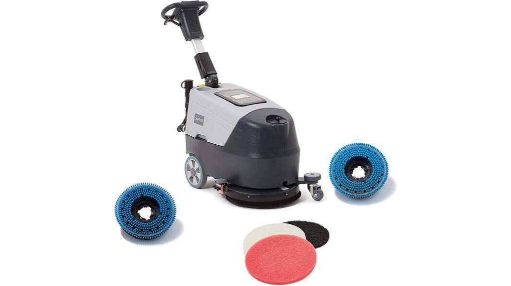 battery powered cleaning machine