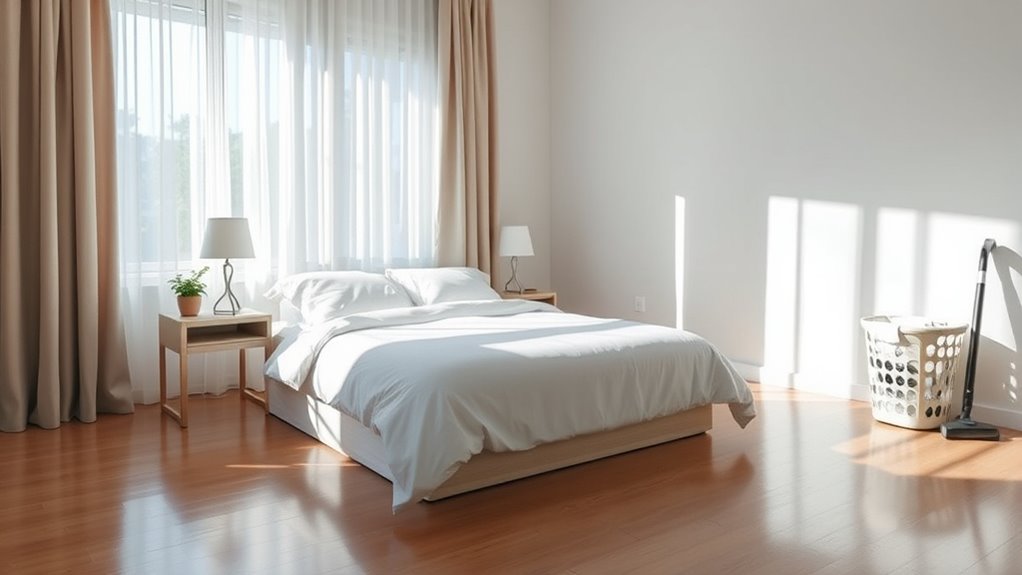 bedroom cleaning step by step
