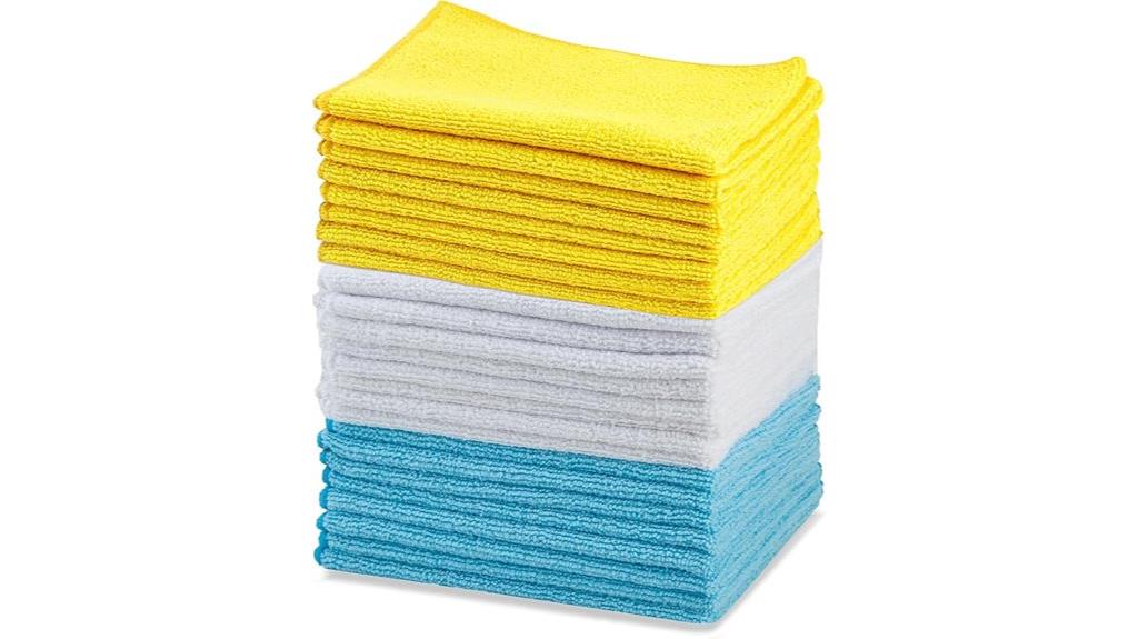 bulk pack of cleaning cloths