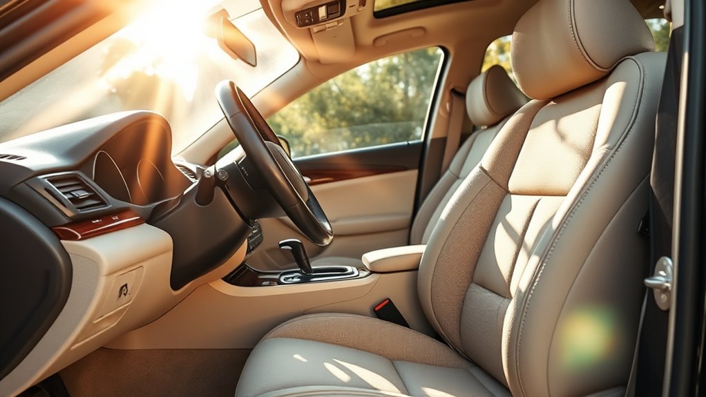 car interior deep cleaning