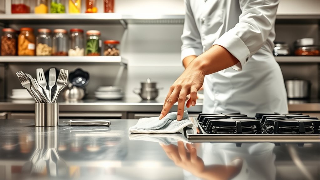 chef approved kitchen cleaning tips