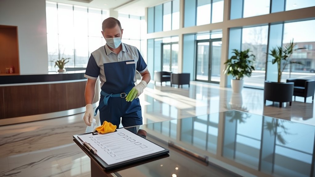 choose eco friendly trained cleaners