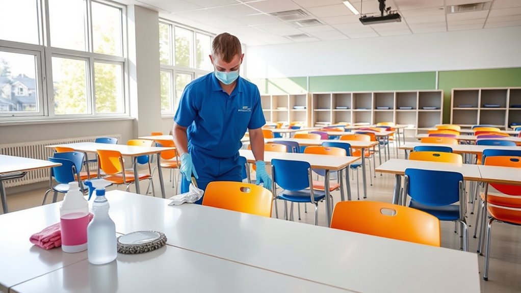 classroom sanitation and safety