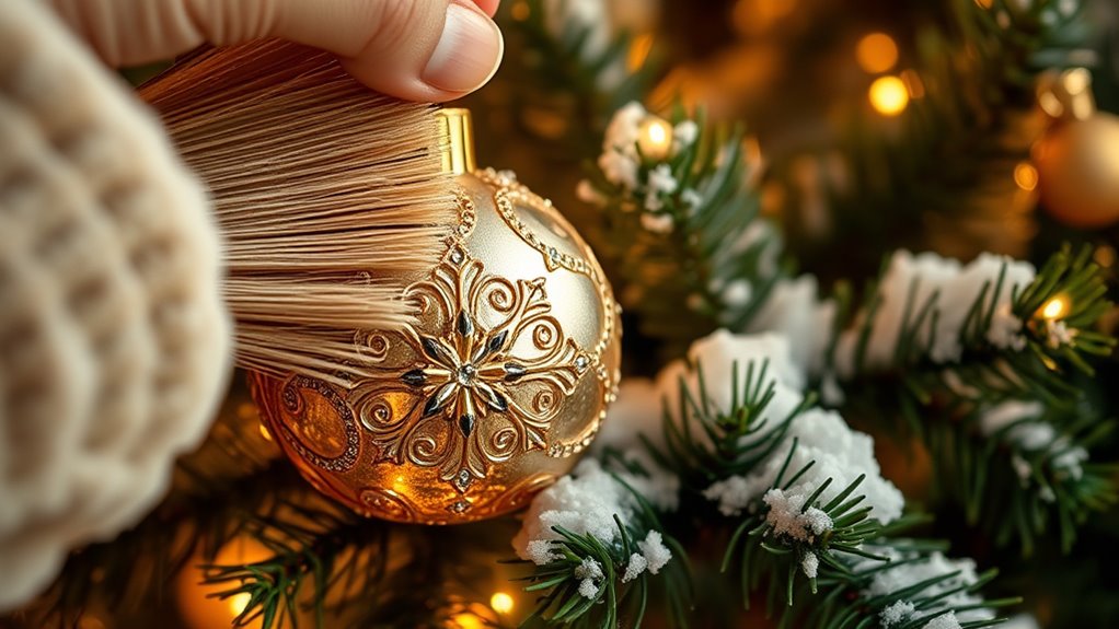 clean decorations safely first