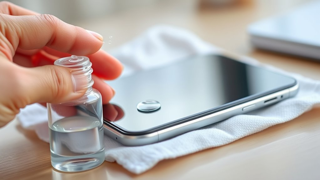 clean electronics safely effectively