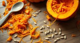 cleaning pumpkin guts spills