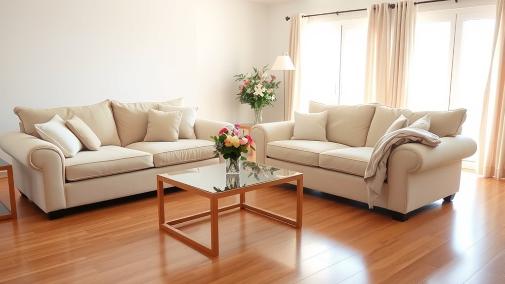 clear clutter before cleaning