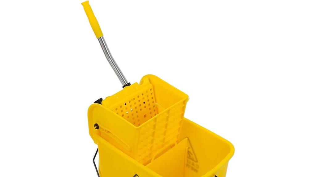 commercial 5 28 gallon mop bucket