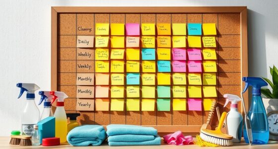 comprehensive cleaning schedule guide