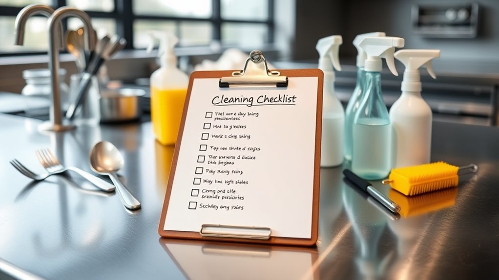 consistent cleaning and maintenance