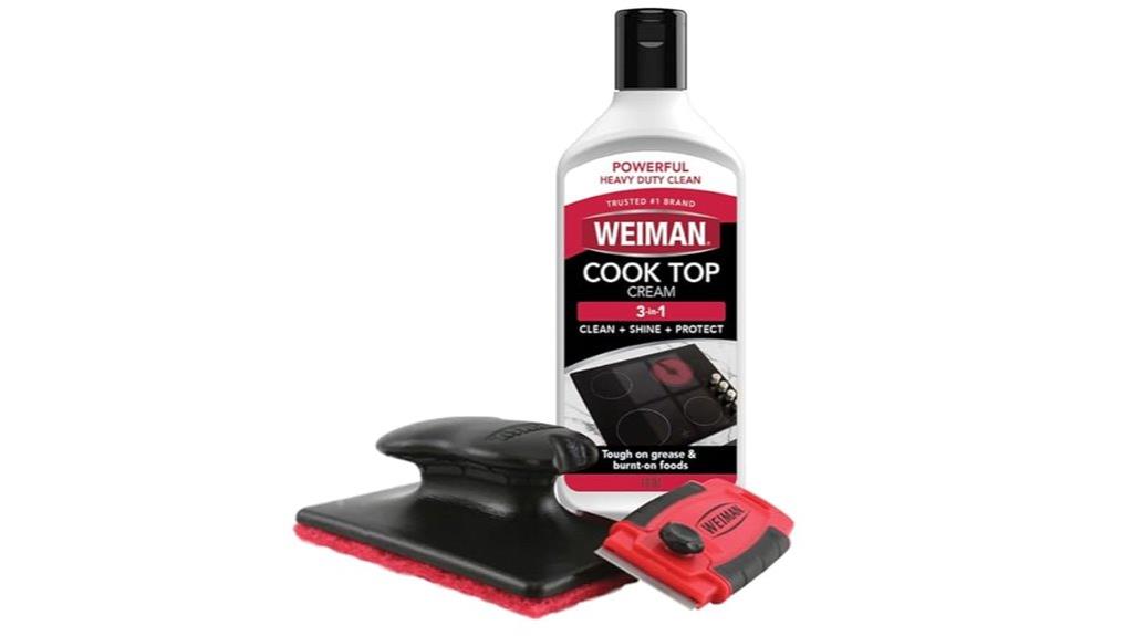 cooktop cleaning kit
