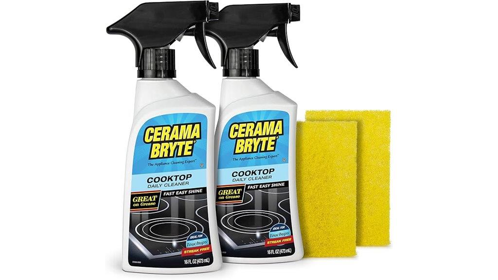 cooktop cleaning kit