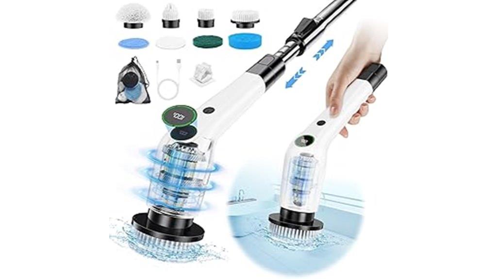 cordless spin scrubber kit