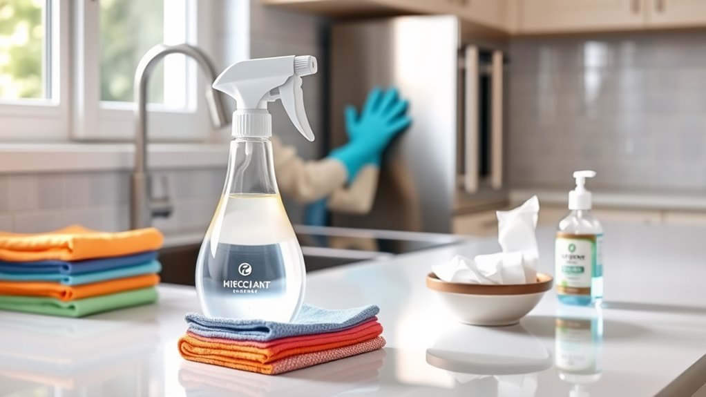 disinfect for flu prevention