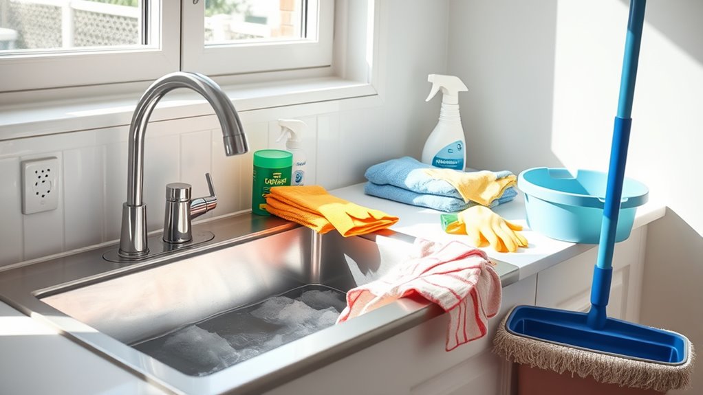 disinfect laundry hygiene safety