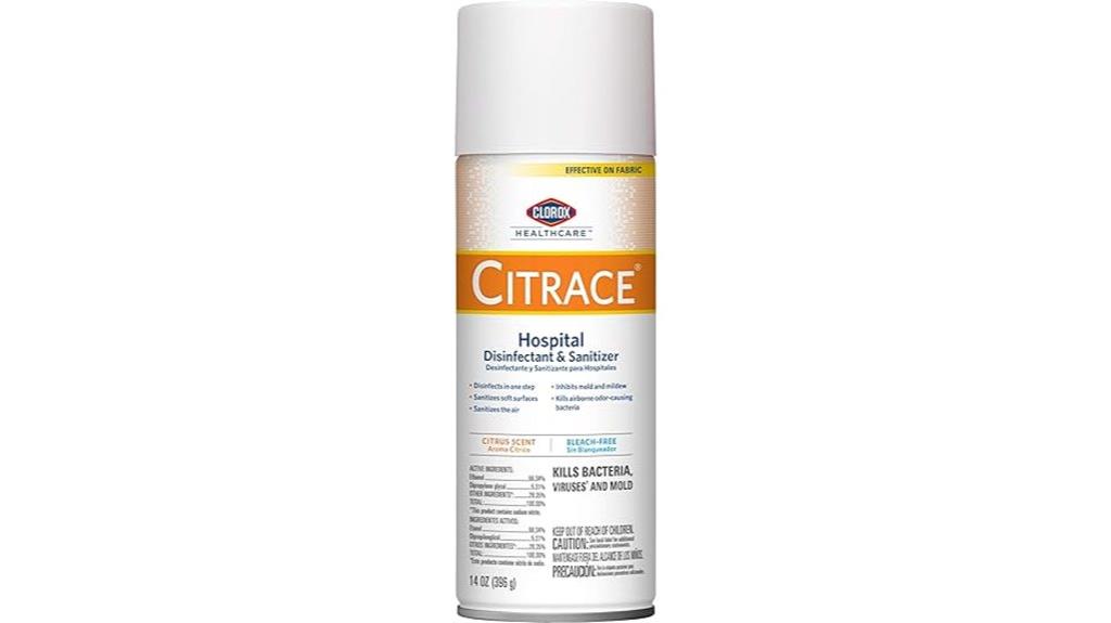 disinfectant aerosol spray