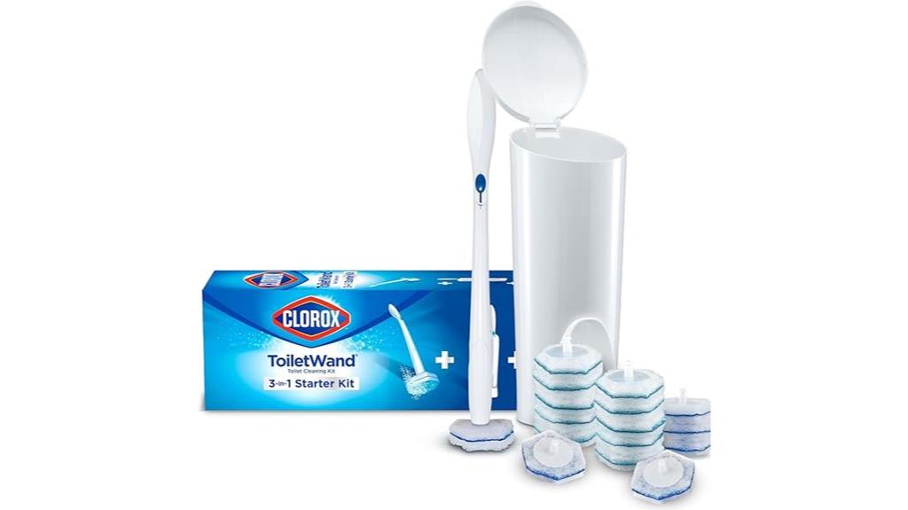 disposable toilet cleaning system